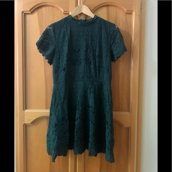 Blu Pepper | Dresses | Blu Pepper Green Dress | Poshmark